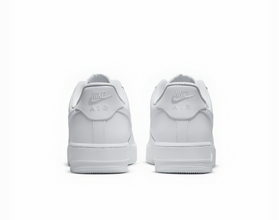 Men's All-White Classic Sneakers