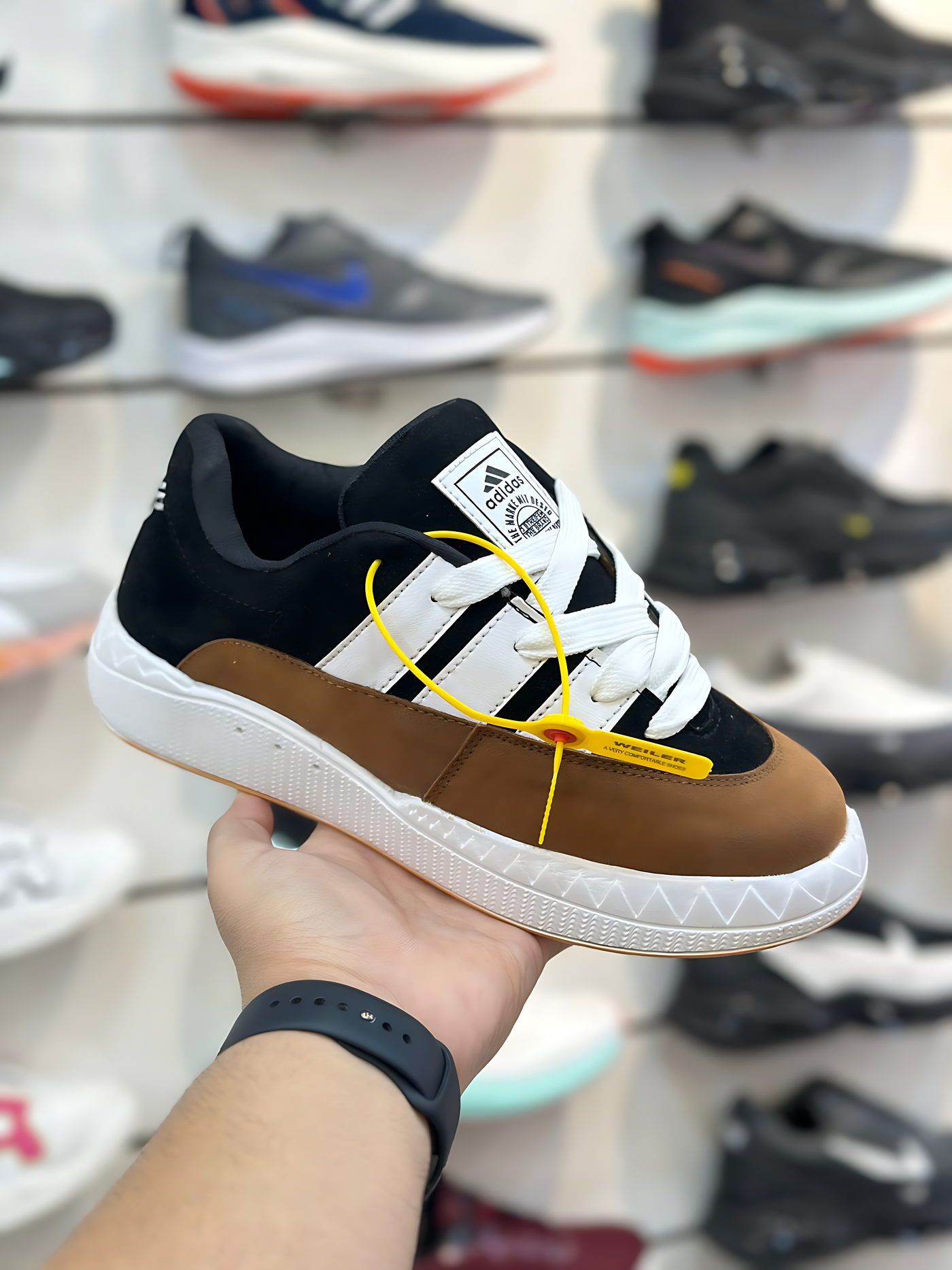 Classic Chunkey Type Adidas-Inspired Sneakers