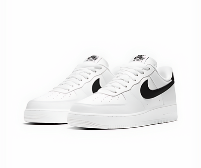 Men's All-White Classic Sneakers