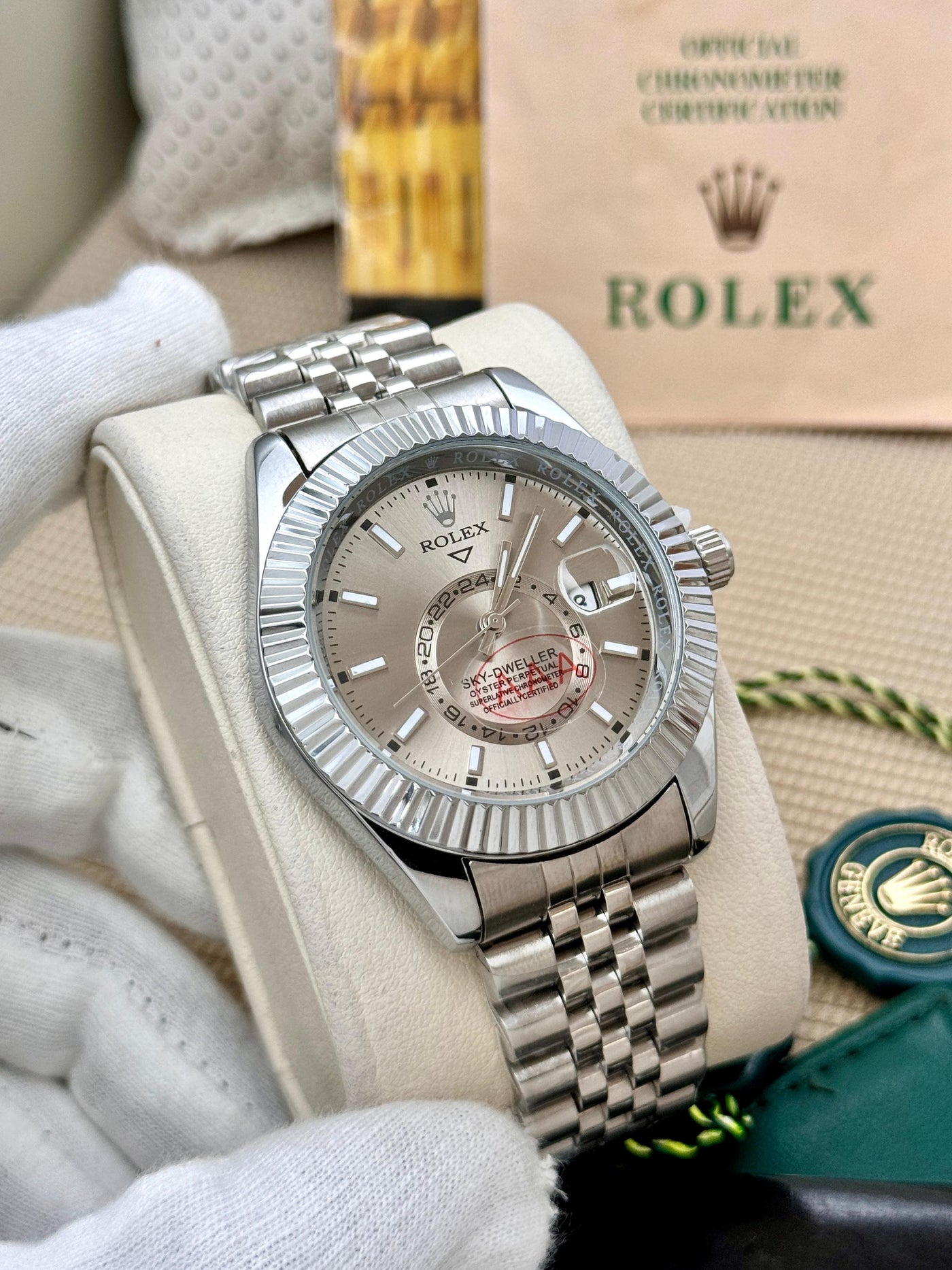 Rolex Sky-Dweller Oyster Perpetual - Jubilee Bracelet Edition