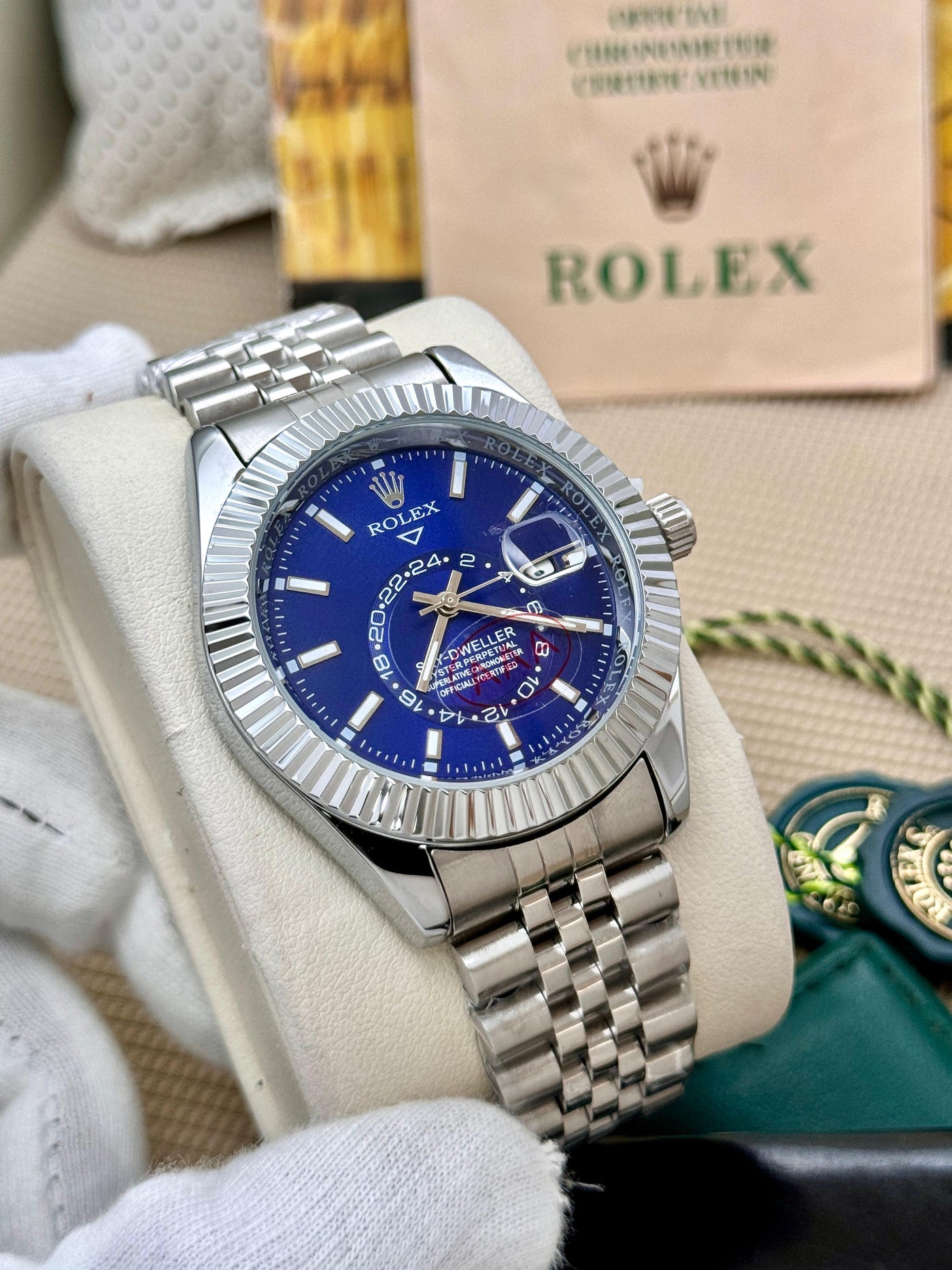 Rolex Sky-Dweller Oyster Perpetual - Jubilee Bracelet Edition