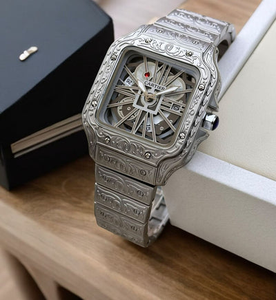 Cartier Santos Skeleton Watch